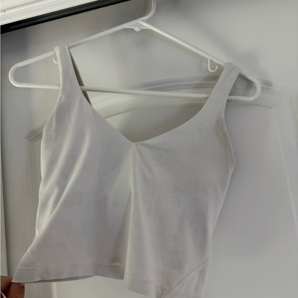 Lululemon Athletica Cream Tank Top